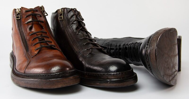 YORK cognac welted chukka boots. - Image 11