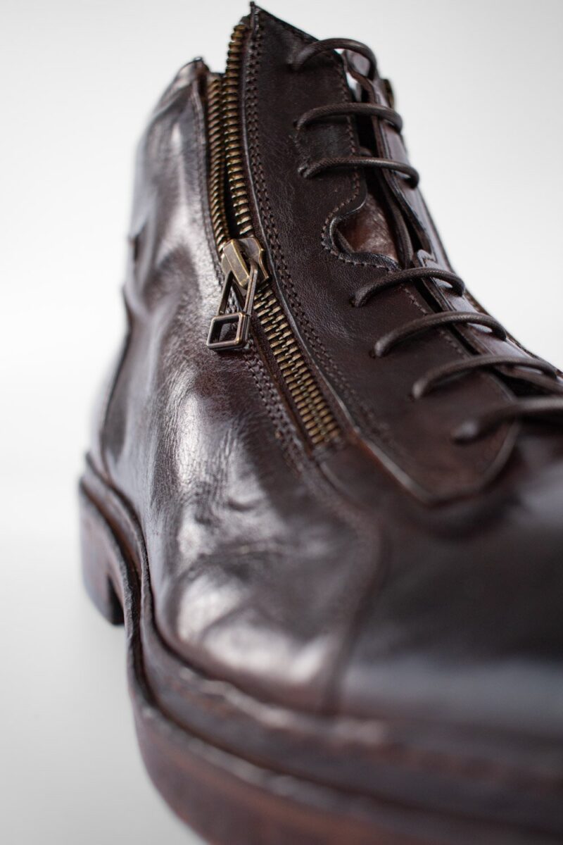 YORK rich-cocoa welted chukka boots. - Image 6