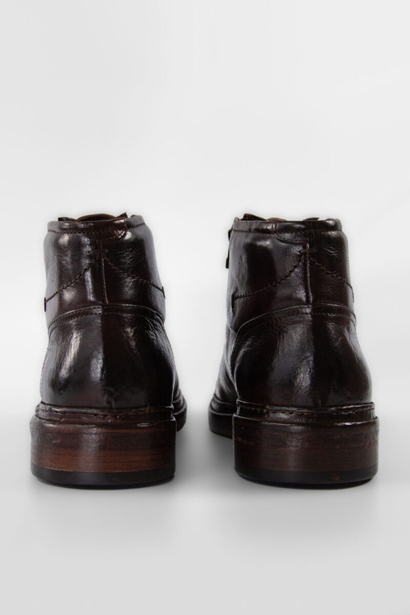 YORK rich-cocoa welted chukka boots. - Image 12