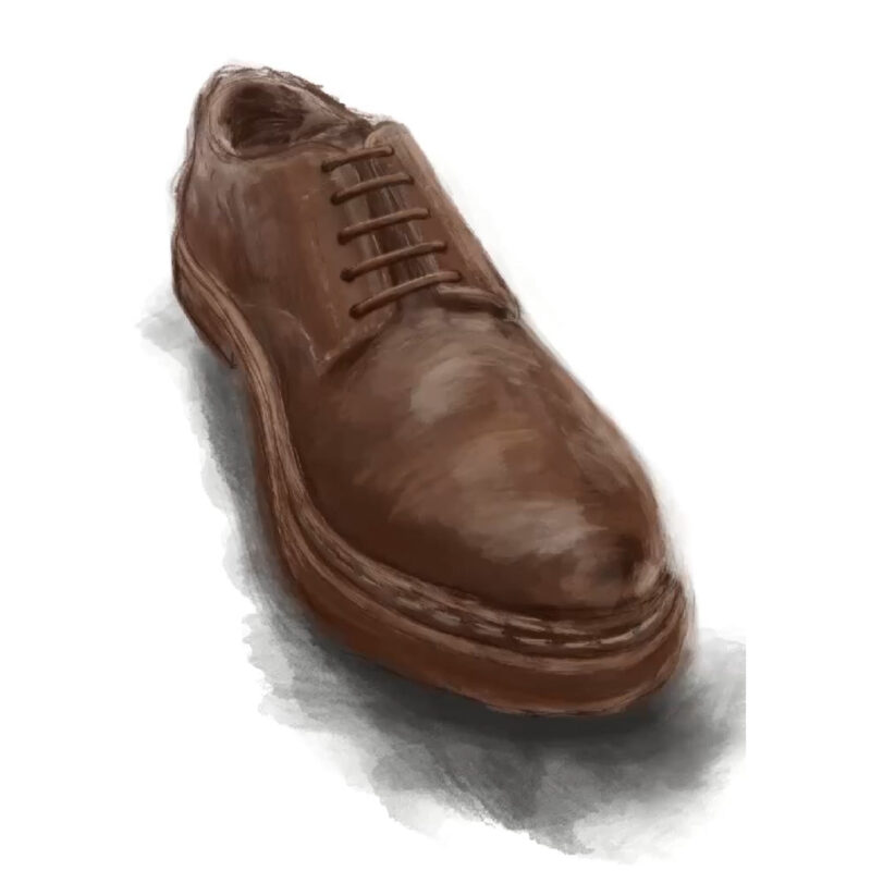 YORK rich-brown welted derby shoes. - Image 11