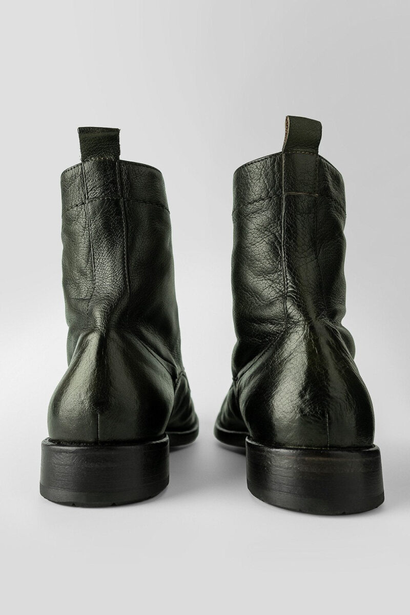 SLOANE dark-green commando boots. - Image 9